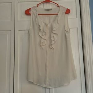 Beautiful loft cream shell NWOT. Loft size medium